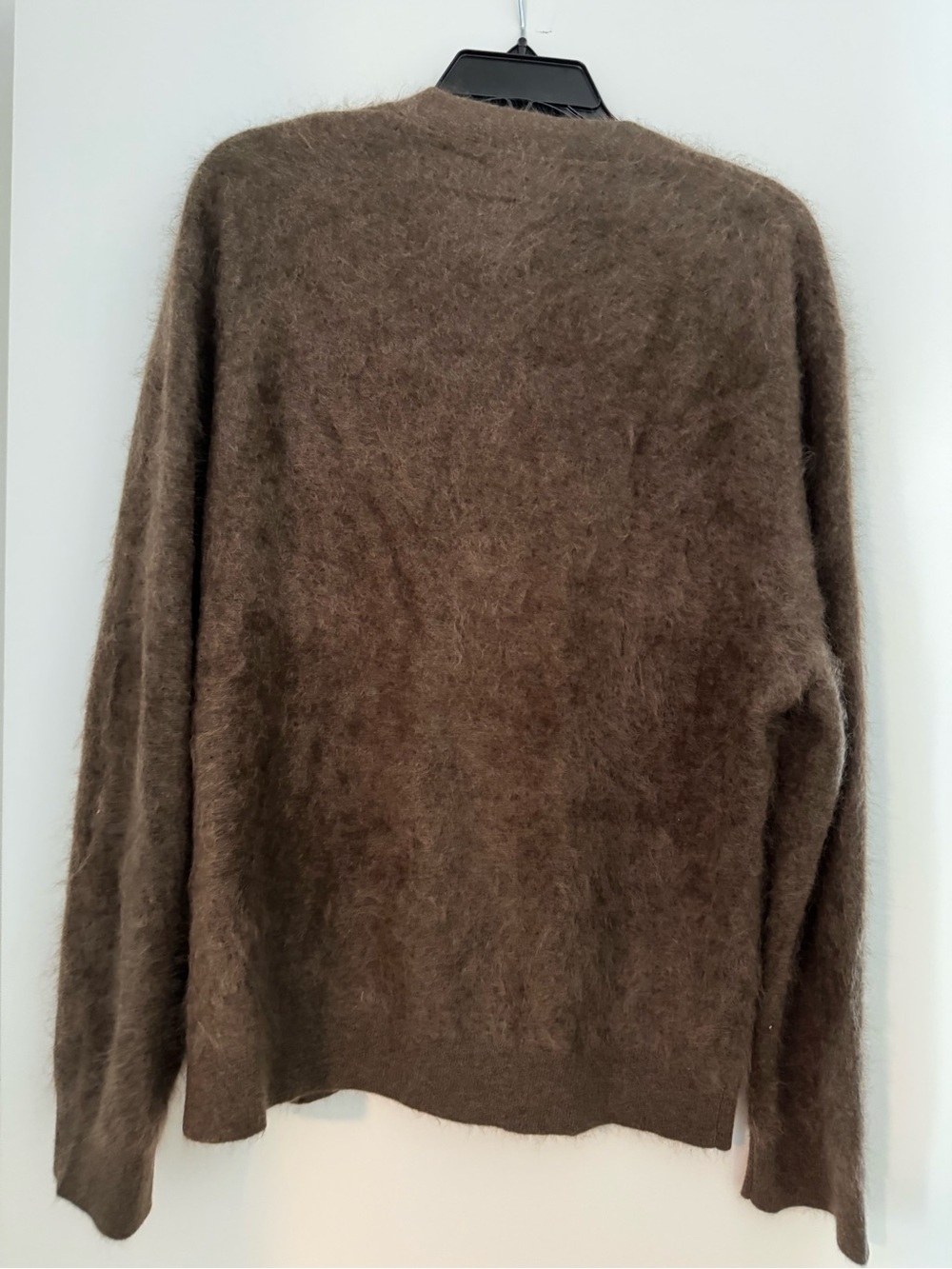 COS Men's Dark Khaki cashmere Button Cardigan size medium - Picture 4 of 11
